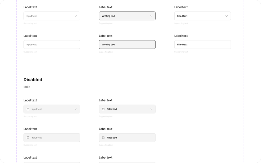Styleguide Strada: Componentes — Textfield